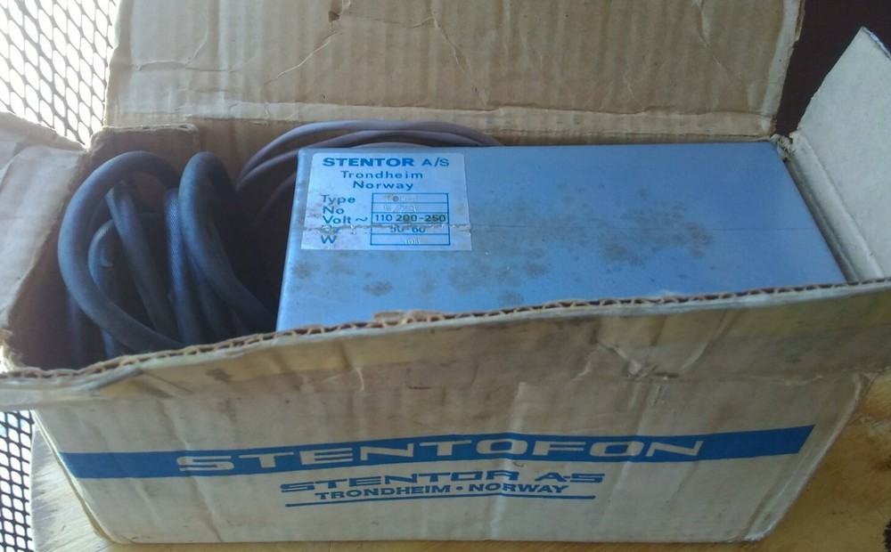 Stentofon Intercom System - Relay Panel/Stations/Pwr Supply - Vintage Audio