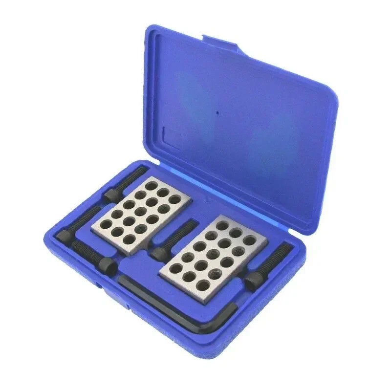Grinding Machine 23-hole Precision 1-2-3" Parallel Clamping Block Set Pad Block