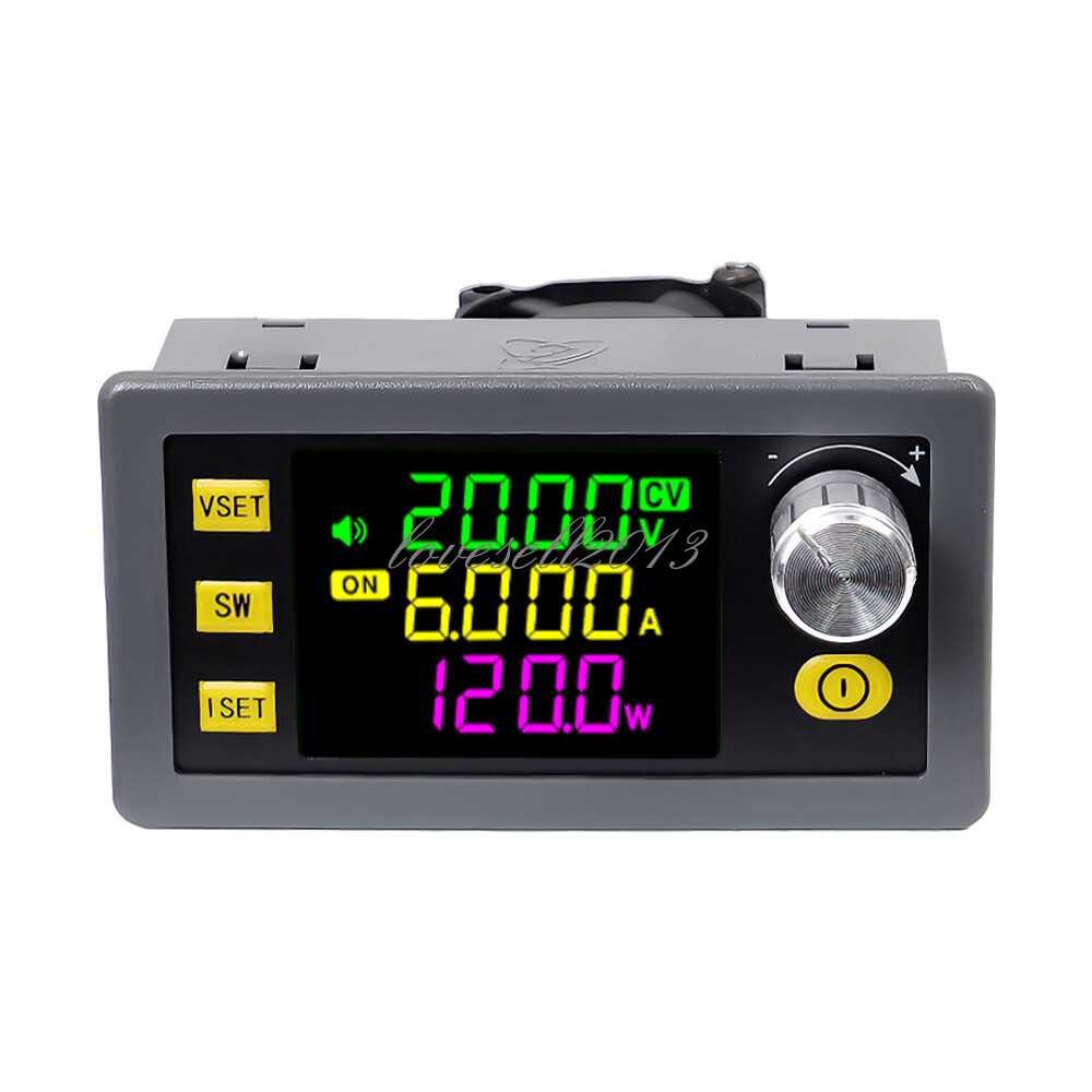 6A 120W CNC Adjustable Buck-Boost Power Supply Module Voltage Regulator DC6-36V