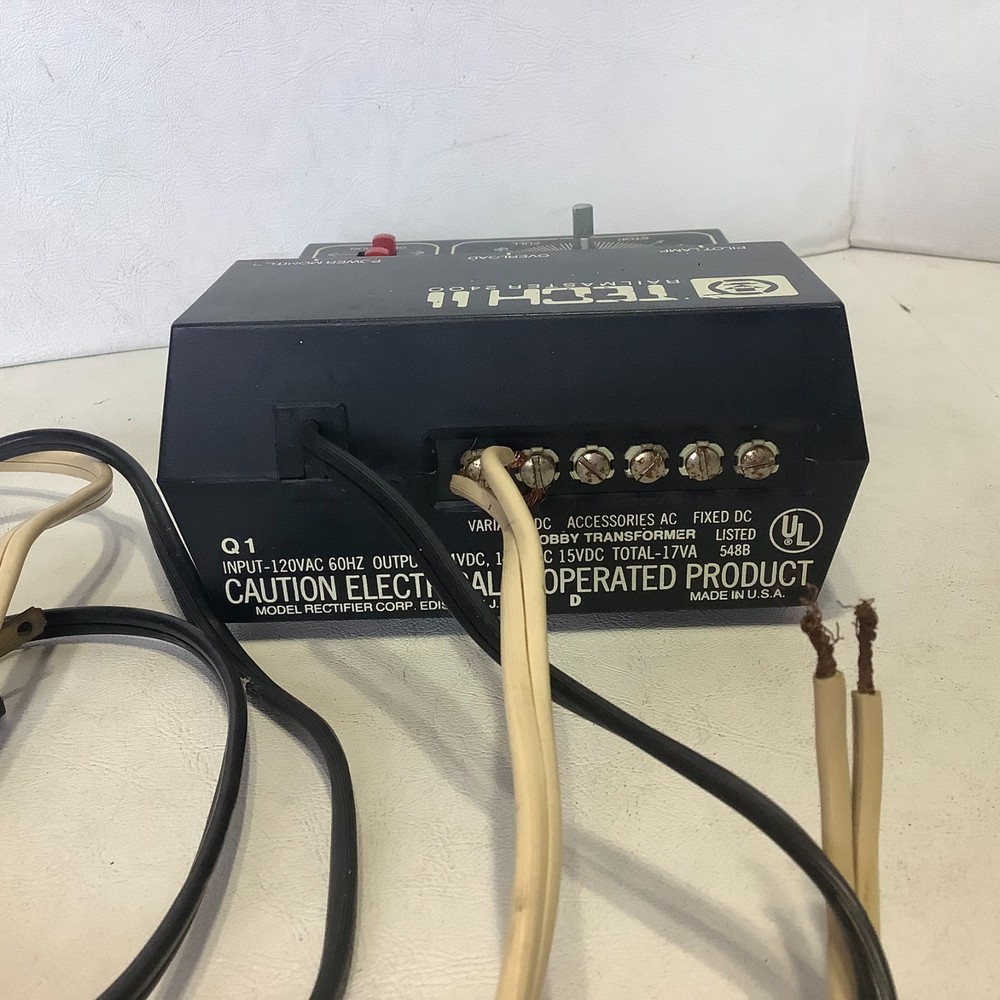 Tech II 2 Railmaster 2400 Railroad Model Control Please Read