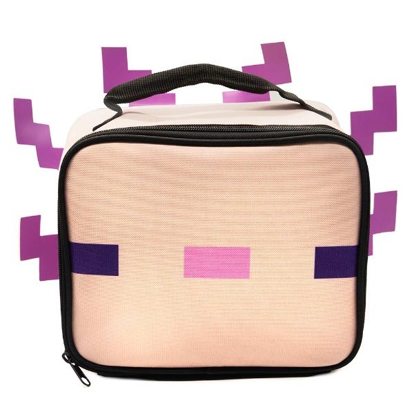 ~ Minecraft Lunch Box ~ Axolotl Lunchbag Lunchbag ~