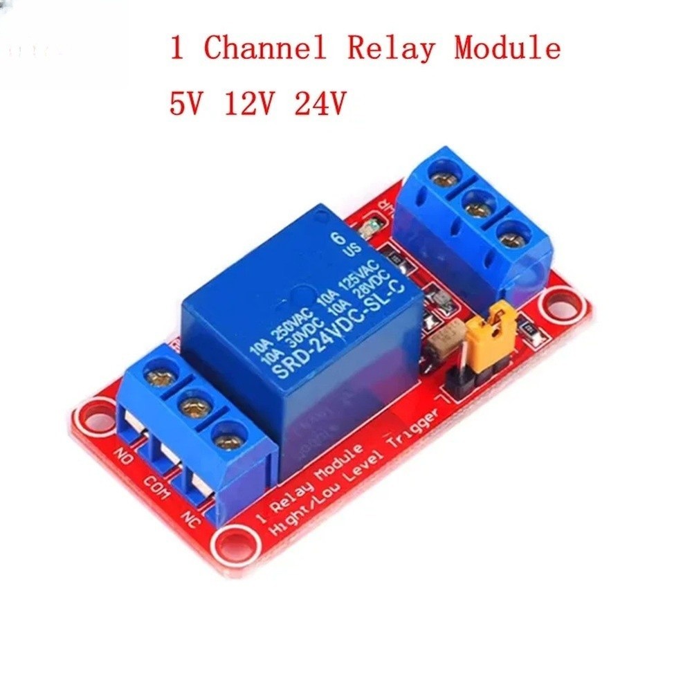 Single Channel Optocoupler Relay Module 5V 12V 24V for Robotics Applications