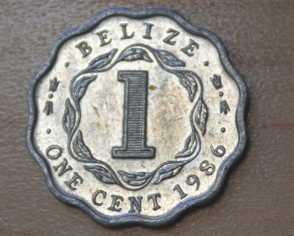 1986 Belize 1 Cent