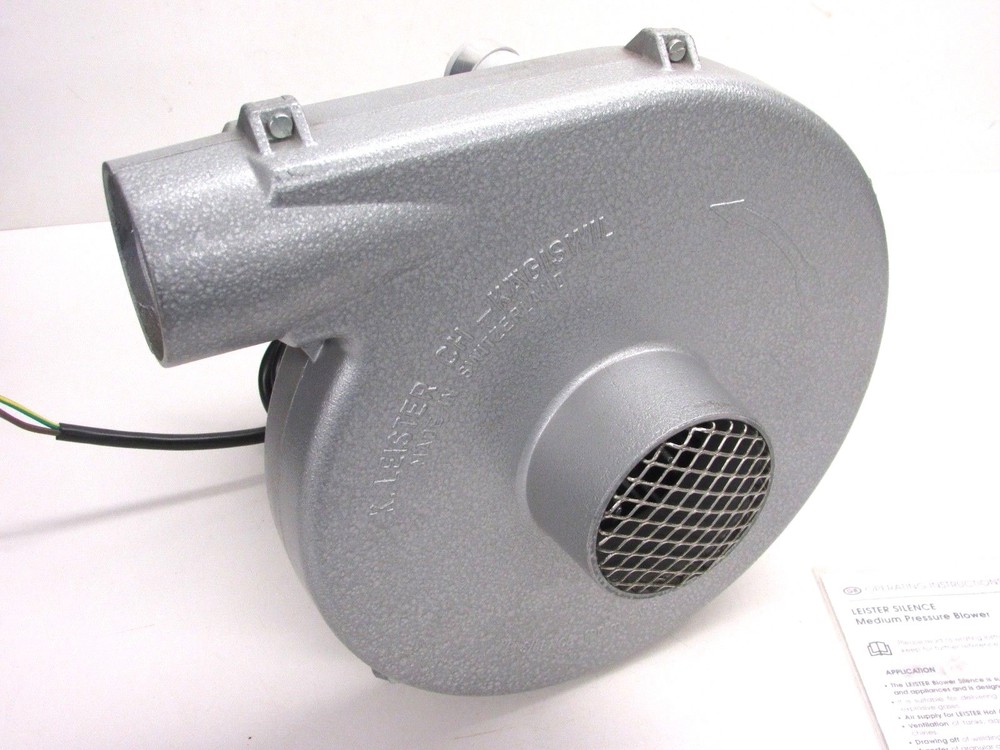 LEISTER SILENCE MEDIUM PRESSURE BLOWER, 3-PHASE, RF63M-2