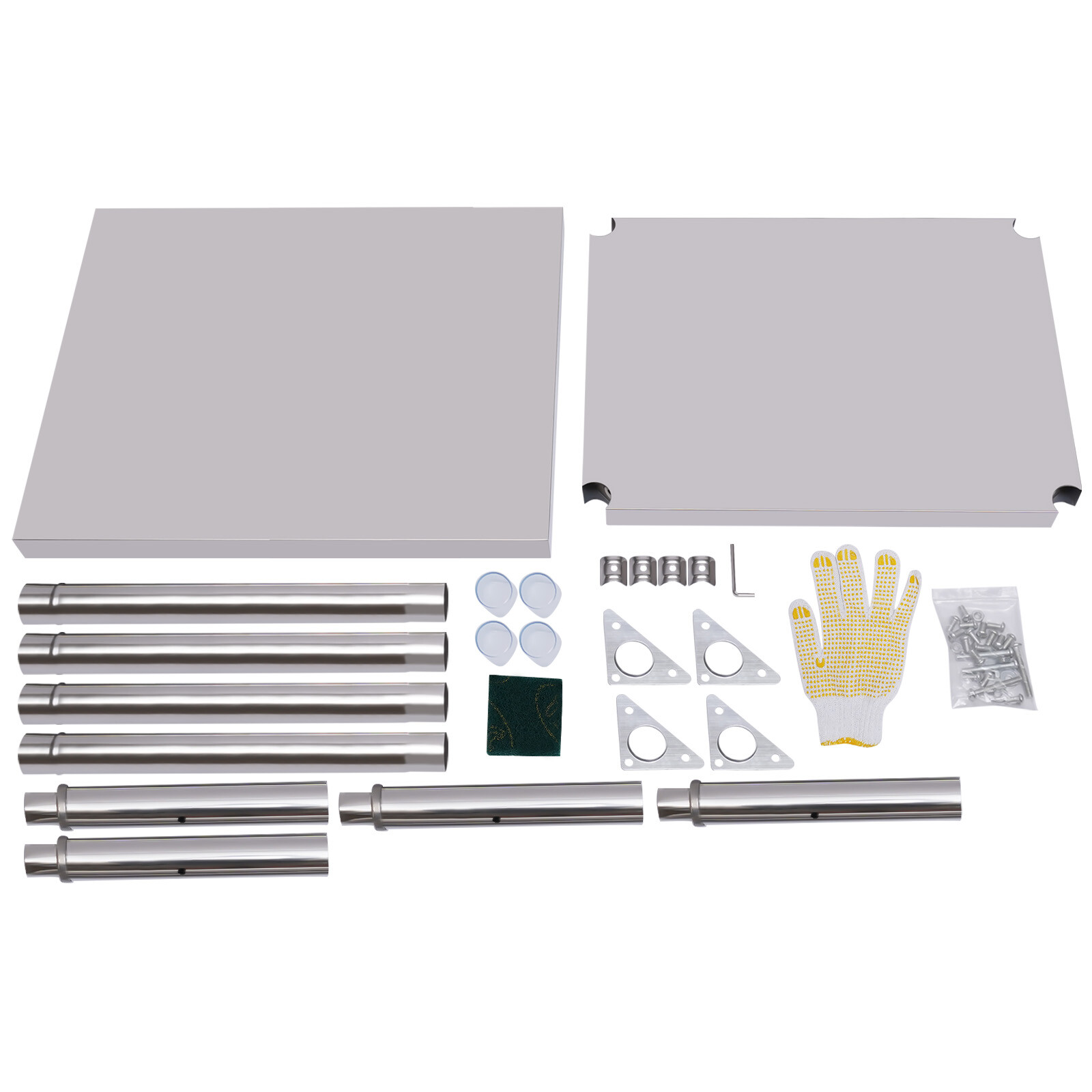 Stainless Steel Work Table 24x18in Commercial Kitchen Equipment Food Prep Table