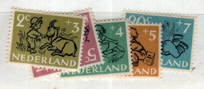 Netherlands Scott B243-7 Mint hinged [TK817]
