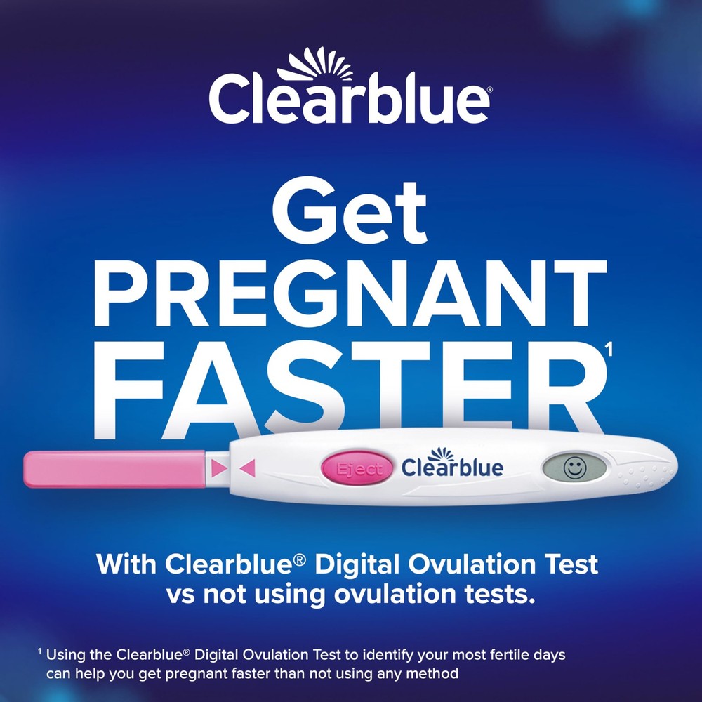 Clearblue Digital Ovulation Test, 10 Count**05/2028**