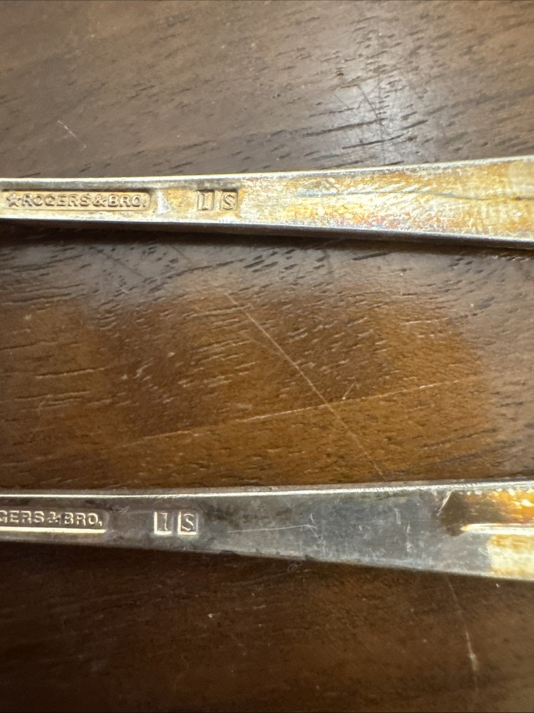 Antique 1847 Rogers Bros ADORATION Silverplate Salt Spoon