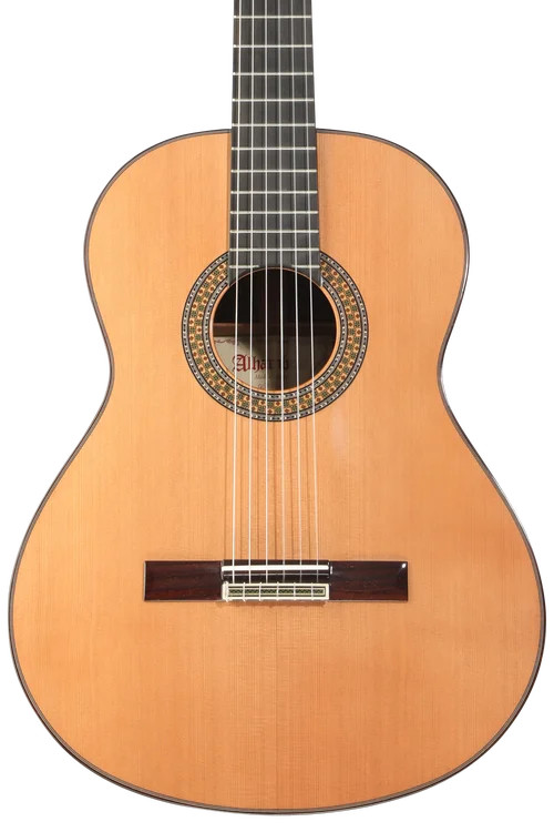 Alhambra 9 P Classical Guitar - Natural