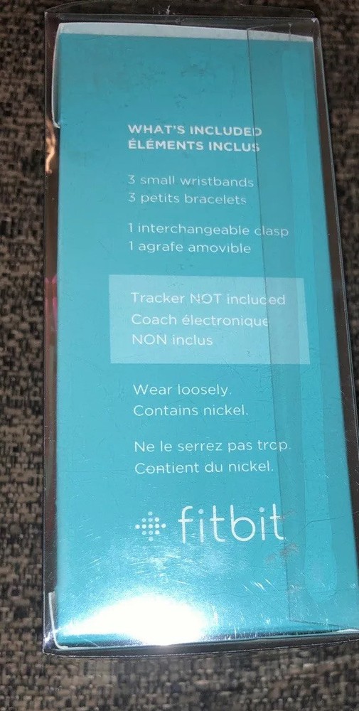Fitbit: Flex Accessory Wristbands (SM). New In Box. 3 Bands.