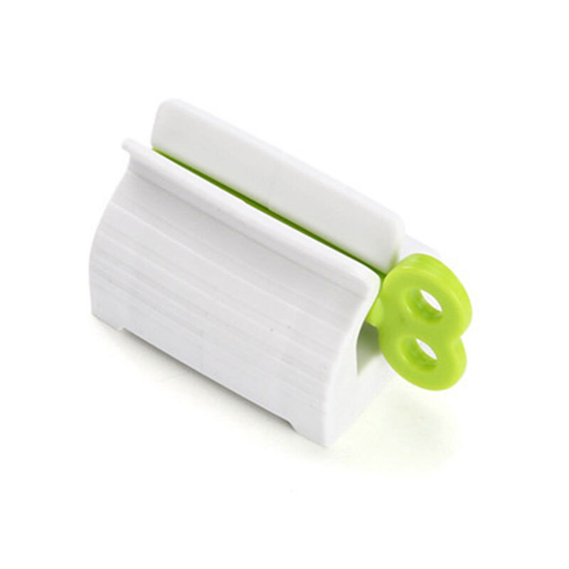 Toothpaste Squeezer Rolling Tube Dispenser Squeeze Holder Stand Seat Reusable"