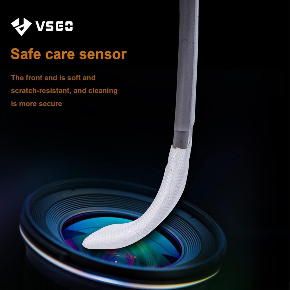 VSGO VS-S03E New Full Frame Camera Cleaning Kit 12pcs Sensor Black, White