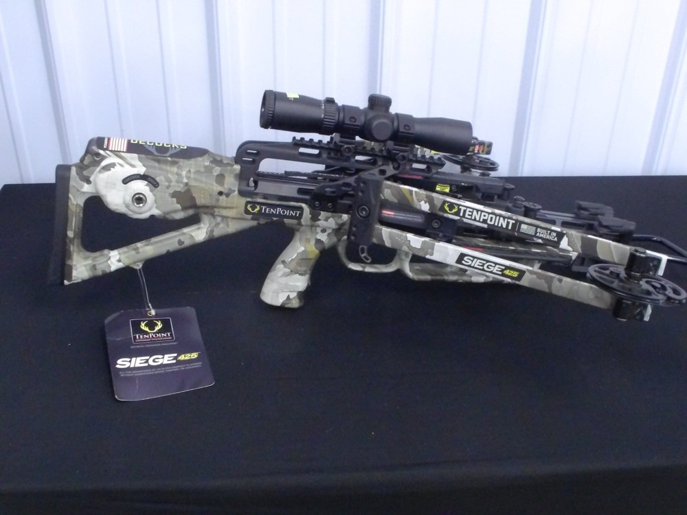 Tenpoint Siege 425 Crossbow ACUSLIDE W/100YD SCOPE-  NWT -  NEEDS STRING