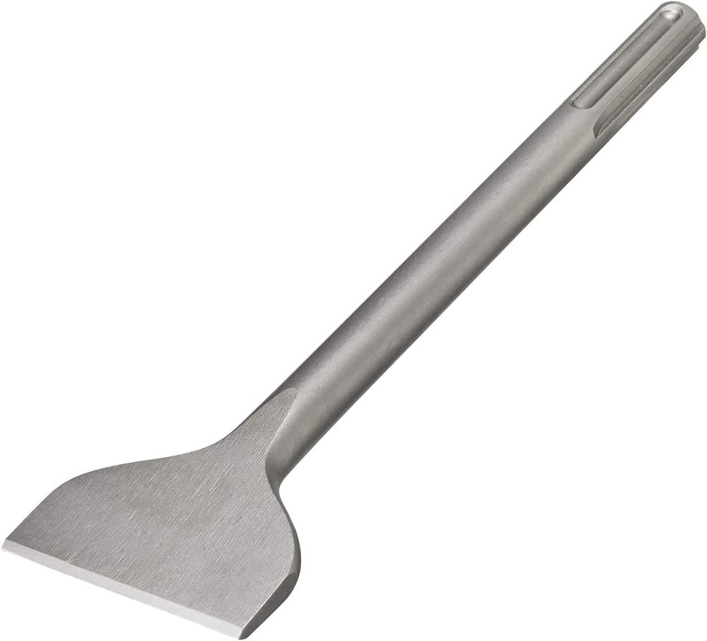 12-Inch SDS Max Compatible Scaling Chisel with Angled Design for Easy Handling