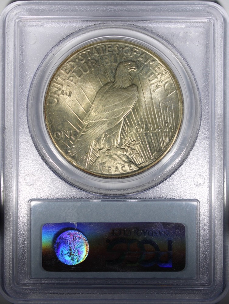 1925 Peace Dollar PCGS MS66 CAC Uncirculated Gem Quality $1