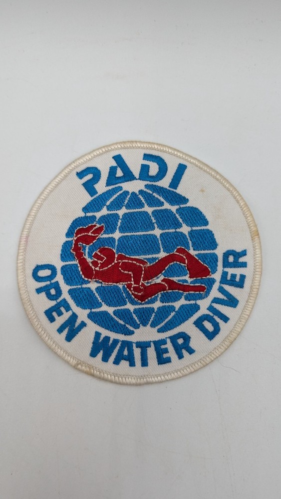 PADI Open Water Diver Embroidered Patch Scuba Diving Ocean Backpack Jacket Hat