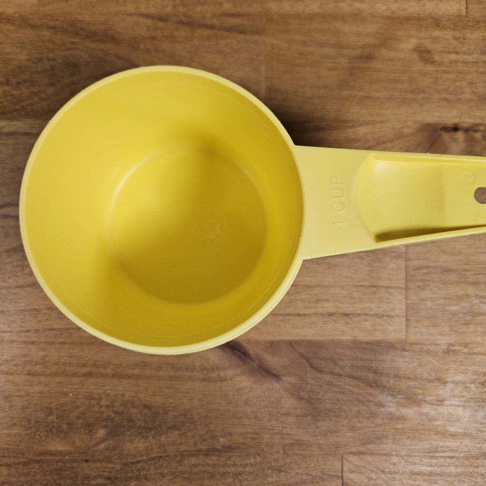 Vintage Tupperware Yellow Measuring Cup 1 CUP Replacement