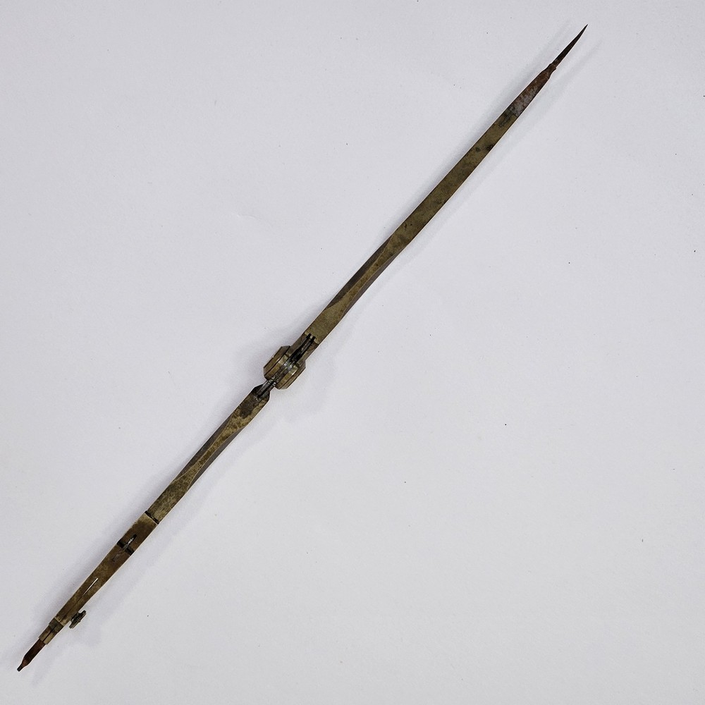Vintage Brass Drawing Compass Divider Tool Engineering Drafting Antique