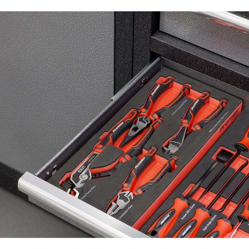 Sealey TBT56 Pliers Set with Tool Tray 4pc TBTCH