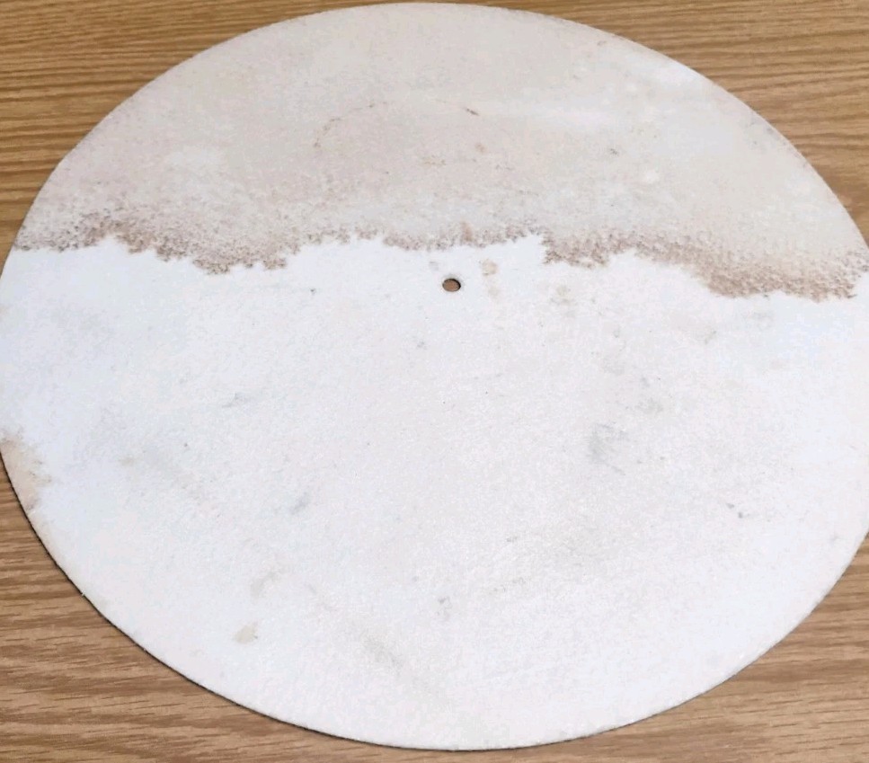 DJ TURNTABLE SLIPMAT WITH $100 BILLS PATTERN