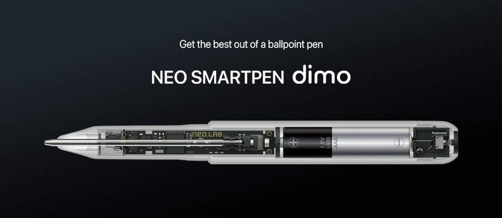 neo smartpen dimo bluetooth digital pen w 2 gb internal memory IOS & Android Pnk