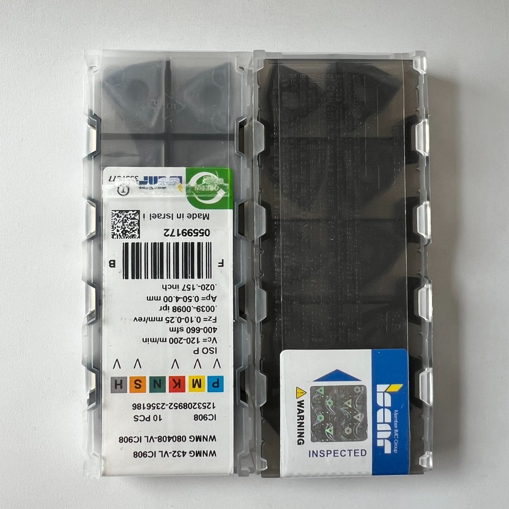 10Pcs/BOXIscar WNMG080408-VL IC908