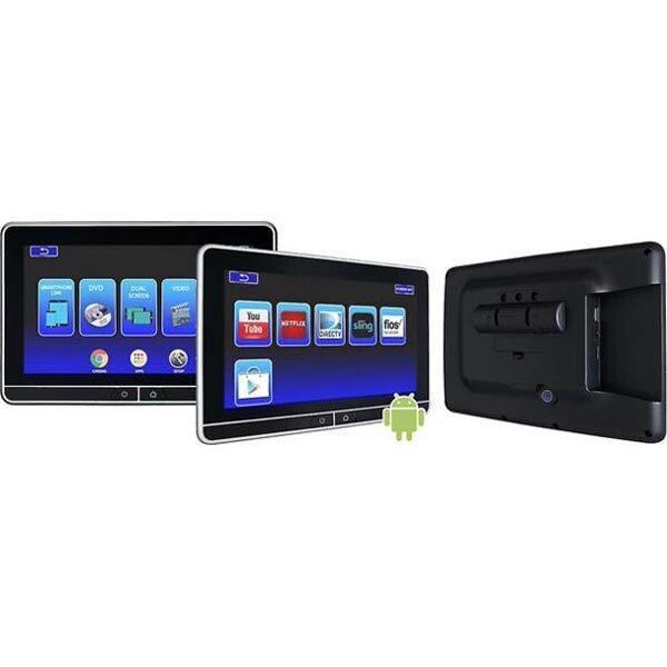 ADVENT AMADVSB10UHD2 DUAL 10.1" SEAT-BACK ANDROID CAR AUDIO ENTERTAINMENT SYSTEM