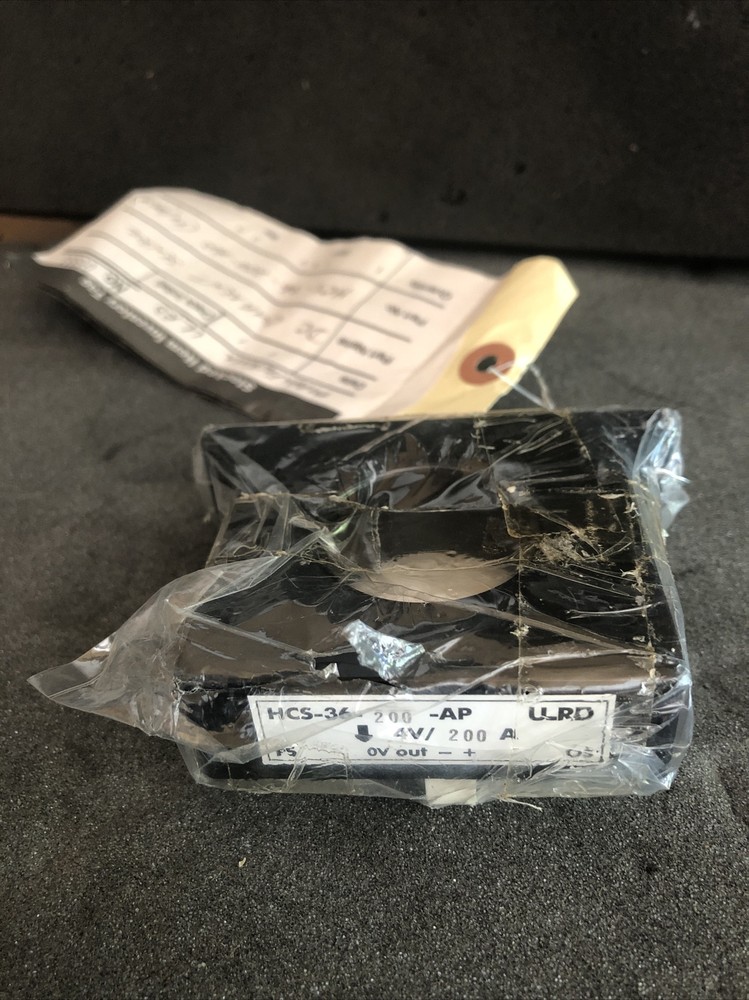U_RD Current Measuring Sensor HCS-36-200-AP 4V/200A