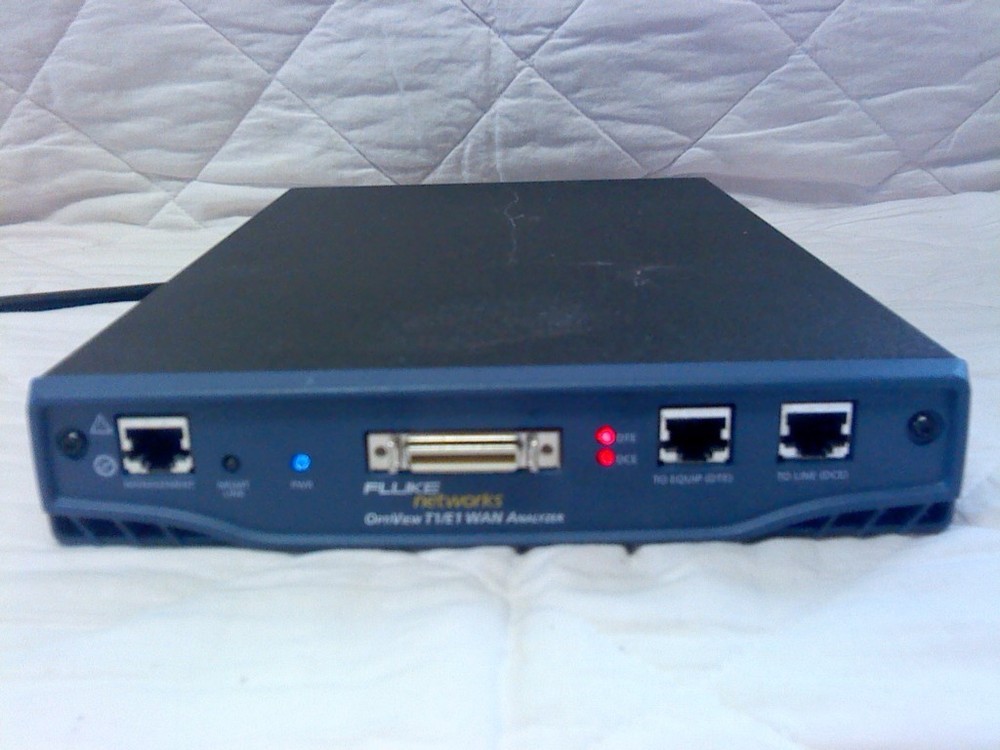 Fluke Networks OptiView T1/E1 WAN Network Analyzer DTE DCE