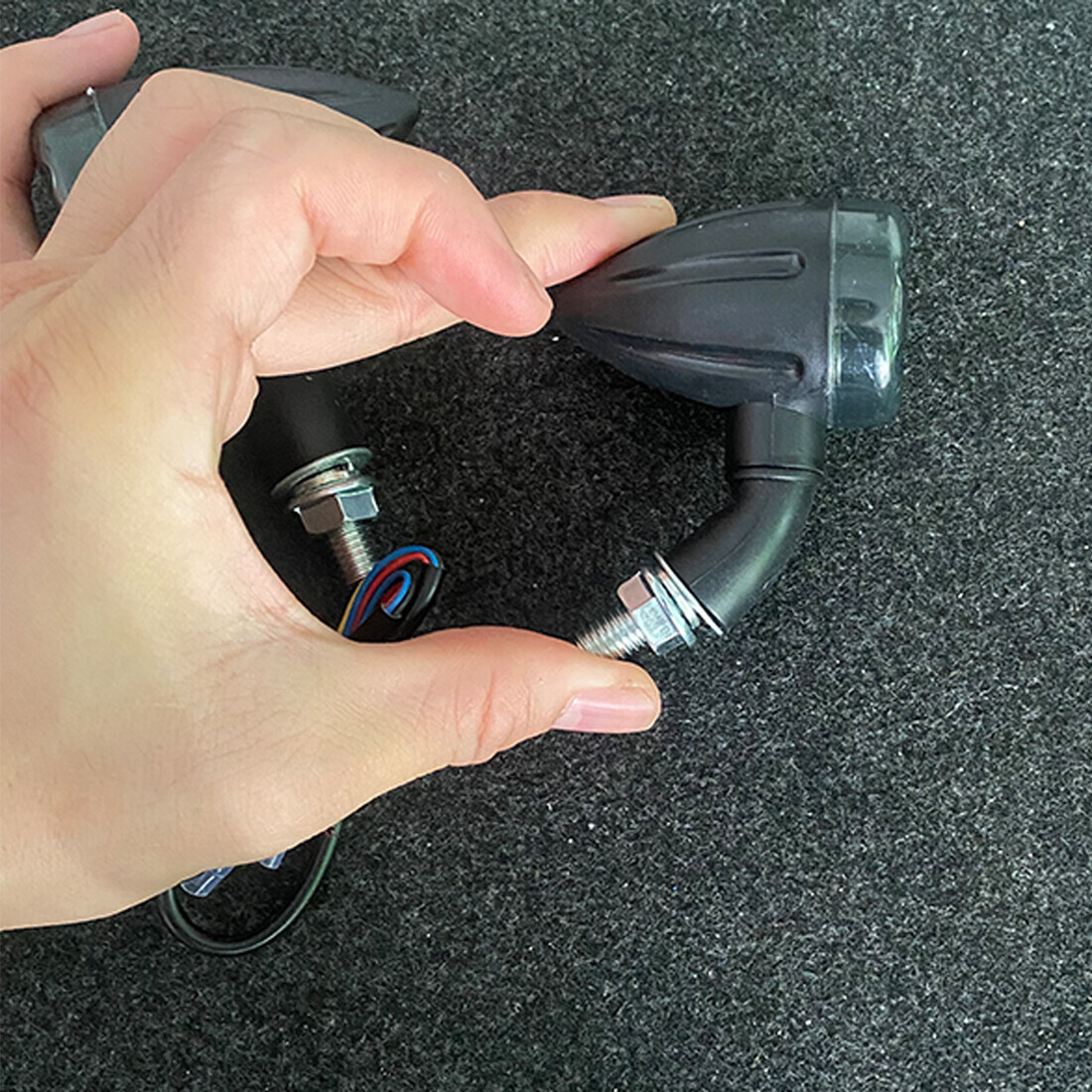 4X Motorcycle LED Turn Signals Blinker Light For Harley Sportster XL 1200 883