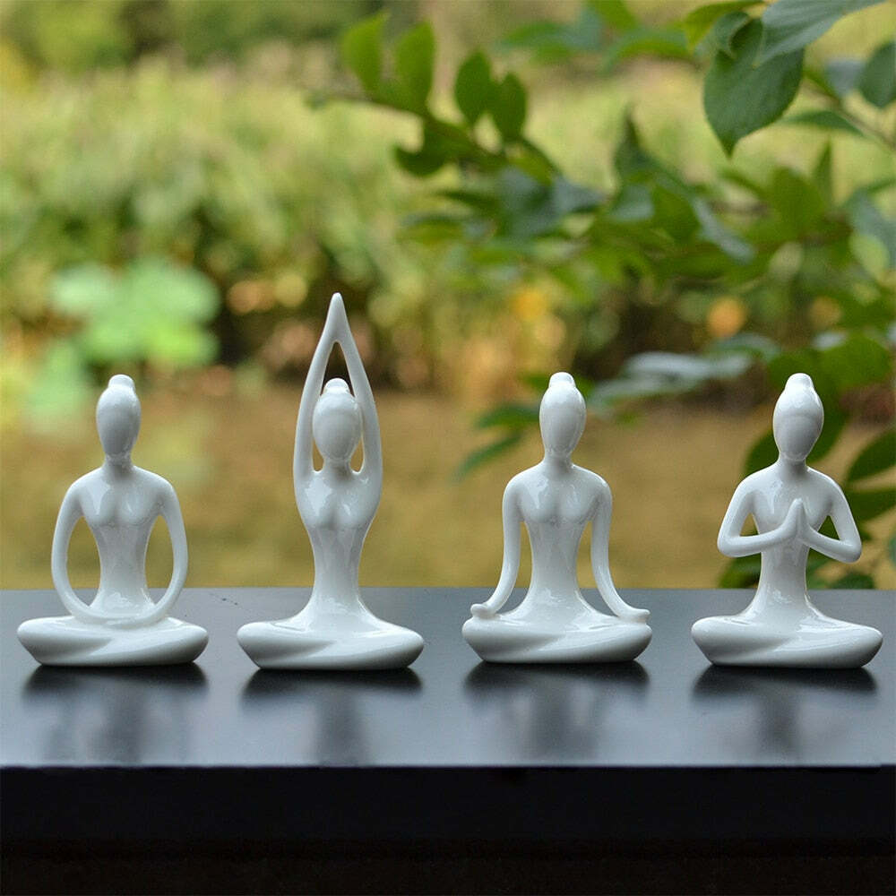 Yoga Pose Figurines
