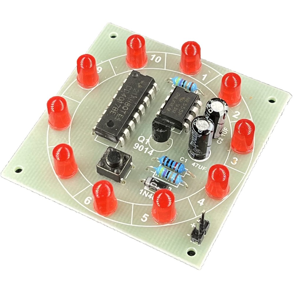 Learn To Solder Lucky Turntable Soldering Practice Kit Learning Electronics Trai
