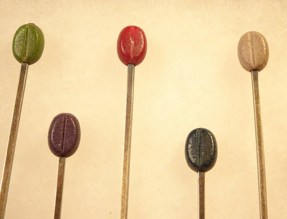 Antique Salt Spoons M & J Lot of 10 Silverplate Set