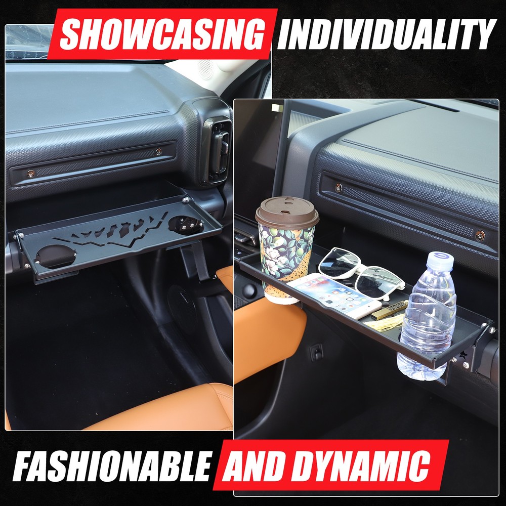 Passenger Side Multi-Function Storage Rack Aluminum Alloy For Haval Raptor 2023+