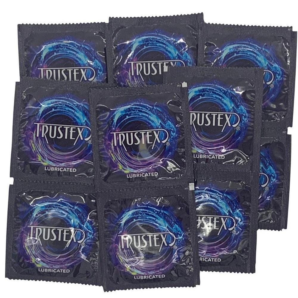 Trustex Natural Lubricated Condoms | 12-Pack