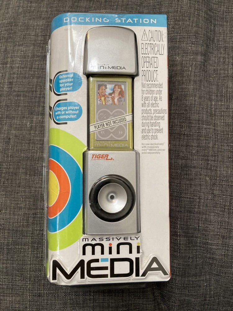 Massively Mini Media Docking Station Tiger Tube Electronics