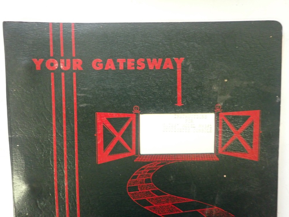 Original Gates " Studioette " Model M5381 Broadcast Console Instruction Manual