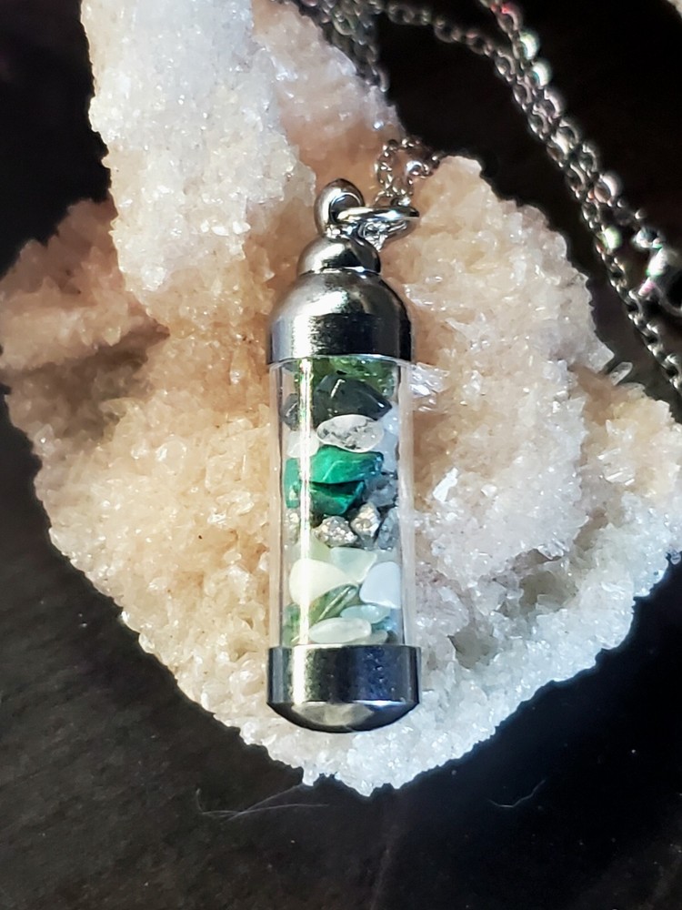 Asthma Relief Crystals Necklace