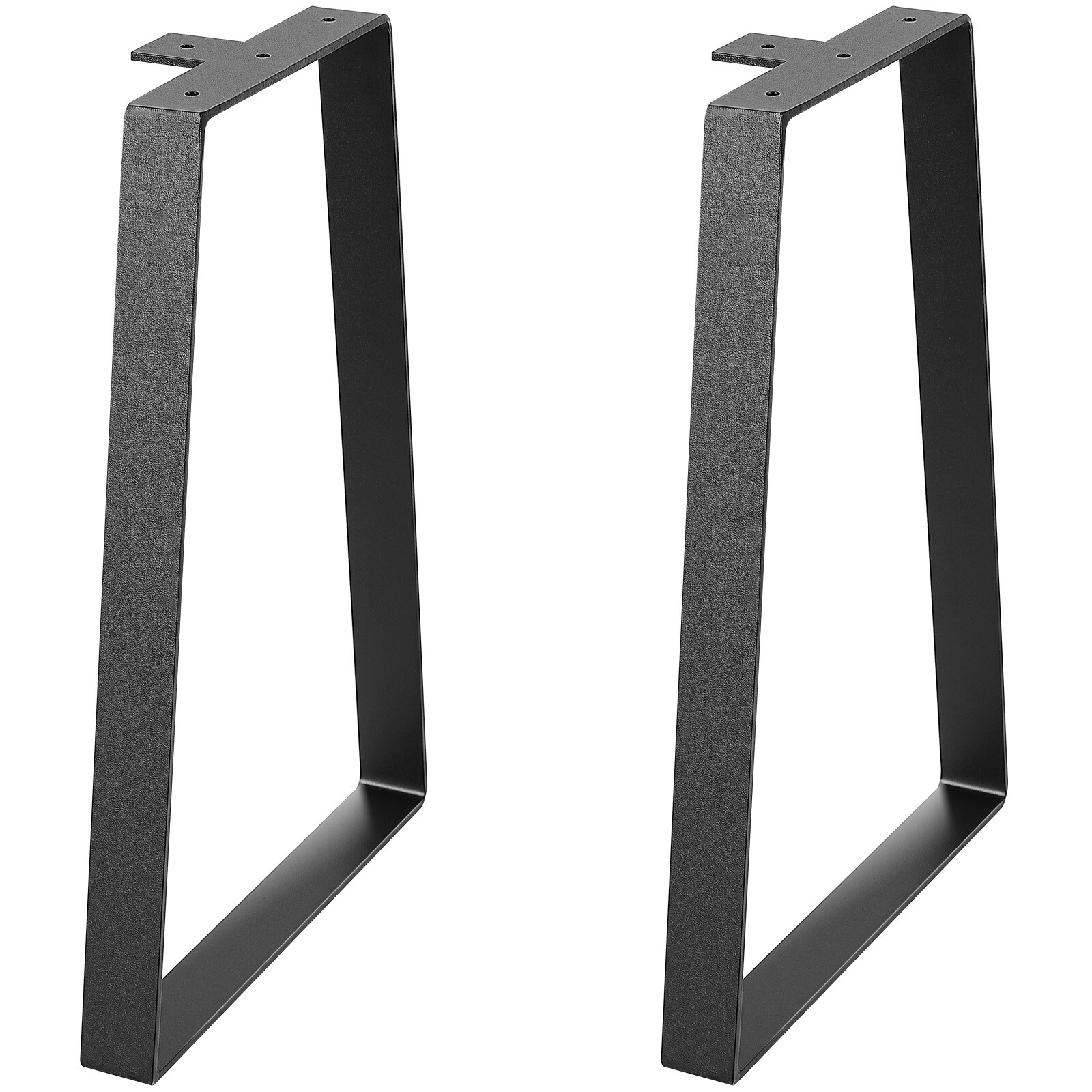 VEVOR 16 inch Trapezoid Furniture Legs Solid Stee Set of 2 for DIY Coffee Table