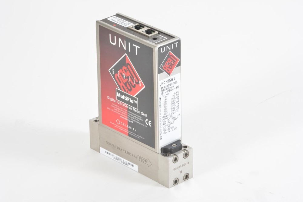 Celerity Unit MultiFlo C4F8 50sccm Digital Mass Flow Controller