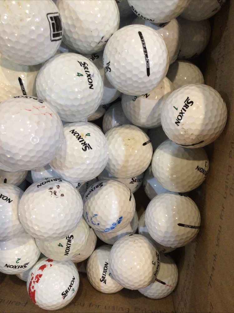 100 AAAA-AAA Srixon Soft Feel Golf Balls