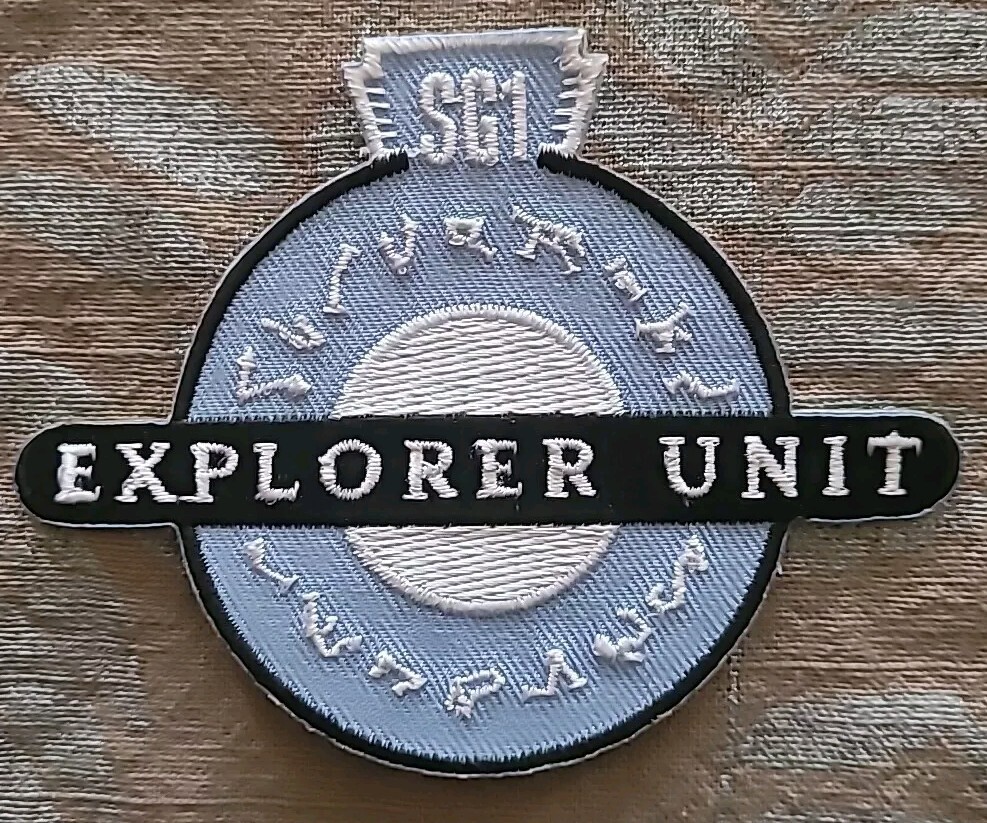 Stargate SG-1 Explorer Unit Embroidered Patch - New