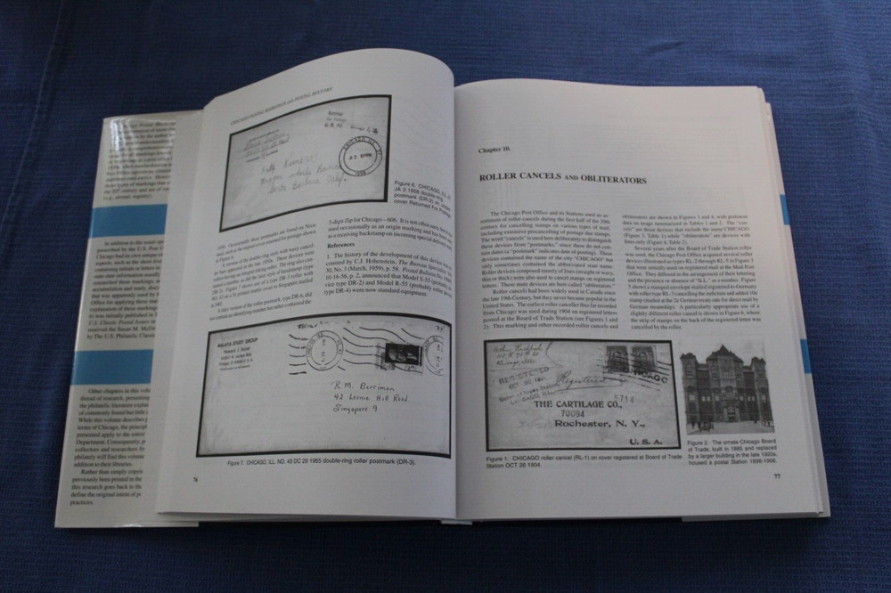Chicago Postal Markings History Piszkiewicz WRAPPED NEW BlueLakeStamps Nice Book