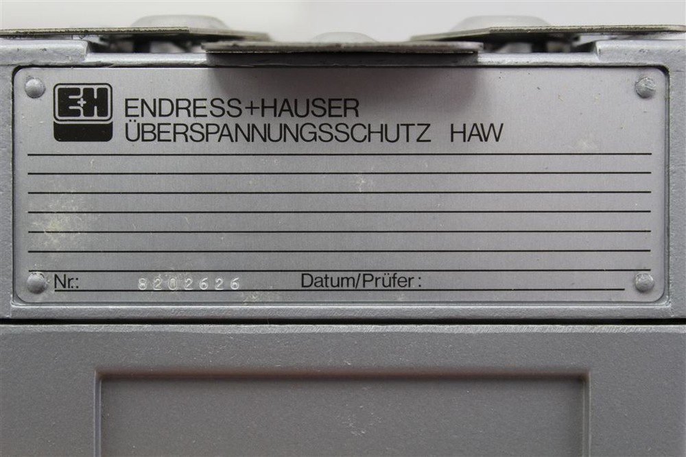 ENDRESS + HAUSER 916941-0000 Regulator