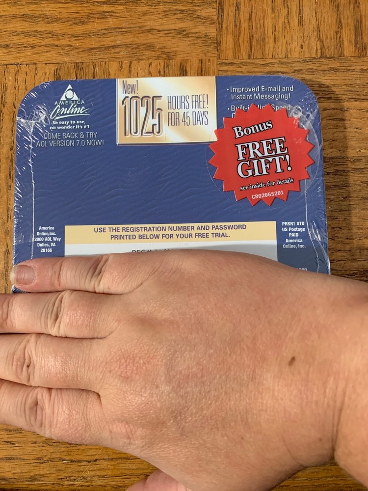 AOL 7.0 Computer Software