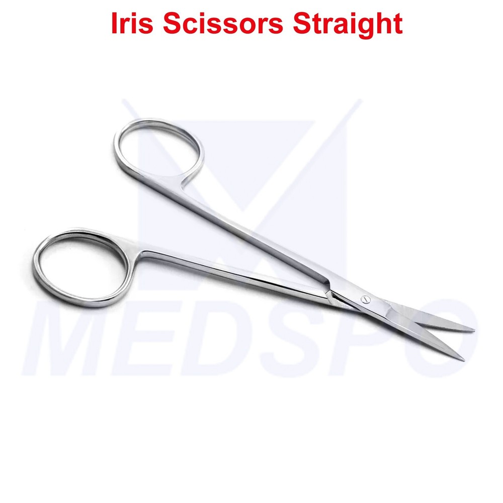 Dental Iris Scissors Straight Operating Cutting Surgical Veterinary Shears CE
