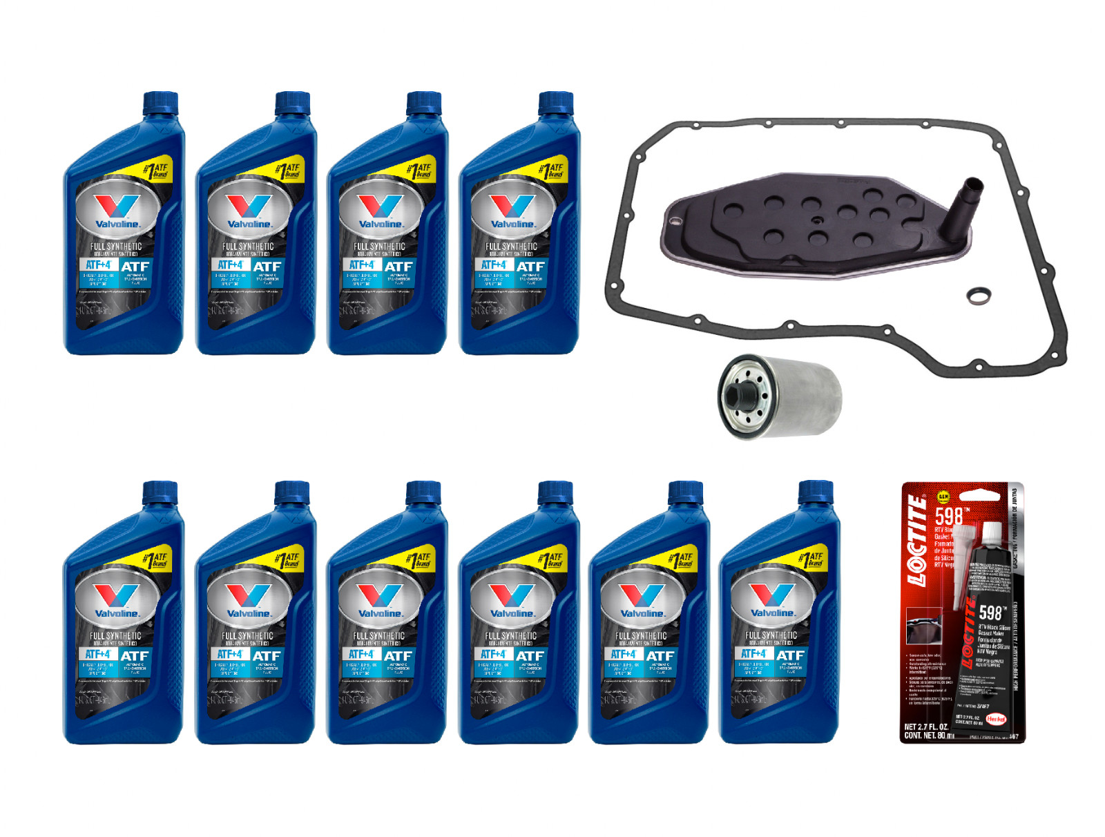 68RFE Transmission Service Kit 10qt ATF + Filters for RAM 2500 3500 6.7L (11-23)