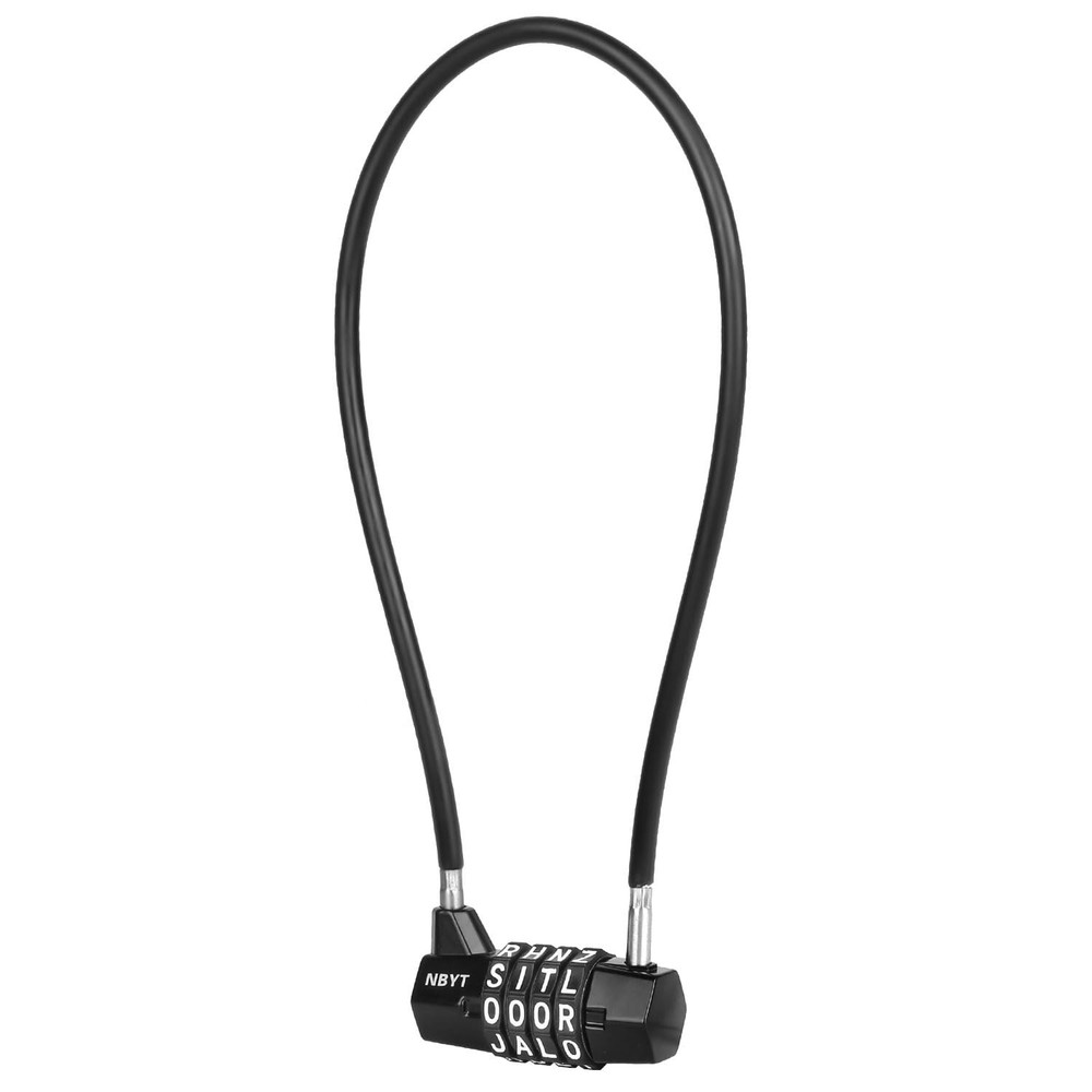 Cable Locks with Letters, Text, Words Combination,Steel Cable Rope Wire Combi...