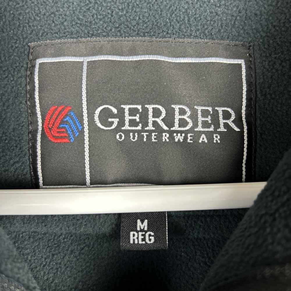 Gerber Outerwear 51S1 Warrior Soft Shell Fleece Jacket Size Medium Dark Navy