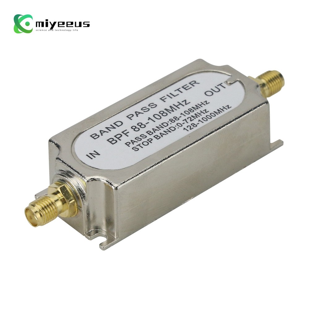 88-108MHz Band Pass Filter FM Frequency Modulation Filter RF LC Filter
